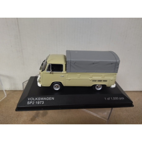 VOLKSWAGEN T2 1973 SP2 BEIGE 1:43 WHITEBOX IXO