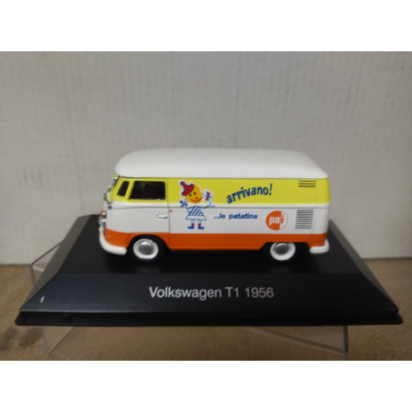 VOLKSWAGEN T1 1956 PAI PATATINE 1:43 EAGLEMOSS IXO