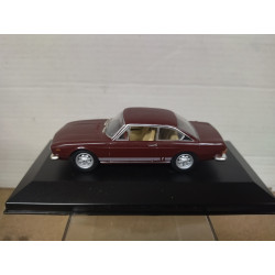 LANCIA 2000 COUPE HF 1971 DARK RED 1:43 NOREV HACHETTE HARD BOX