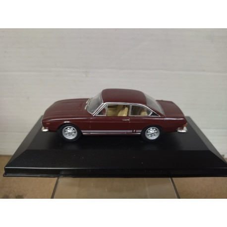 LANCIA 2000 COUPE HF 1971 DARK RED 1:43 NOREV HACHETTE HARD BOX
