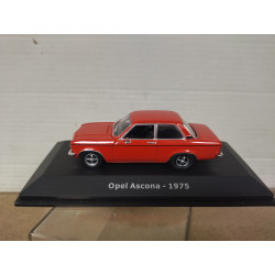OPEL ASCONA A 1975 RED 1:43 ATLAS IXO