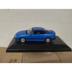 OPEL CALIBRA 1993-96 AZUL 1:43 EAGLEMOSS IXO BOX NO ORIGINAL/DESGUACE