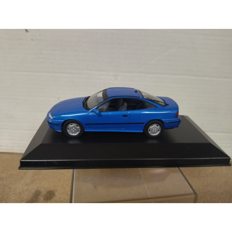 OPEL CALIBRA 1993-96 AZUL 1:43 EAGLEMOSS IXO BOX NO ORIGINAL/DESGUACE
