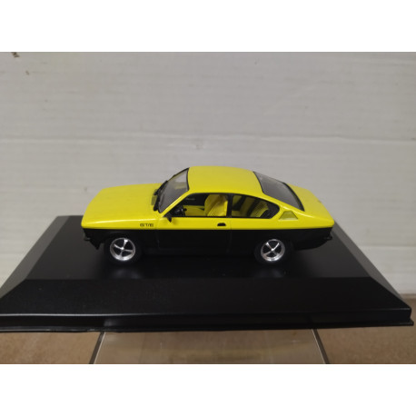 OPEL KADETT 1976 C GT/E YELLOW 1:43 DeAGOSTINI IXO BOX NO ORIGINAL