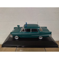 OPEL KAPITAN P2 1959 POLIZEI 1:43 EAGLEMOSS IXO BOX NO ORIGINAL