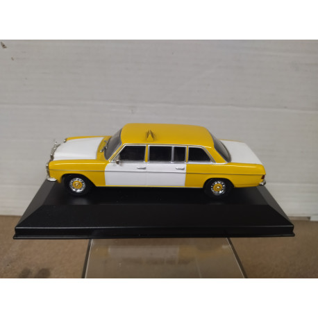 MERCEDES-BENZ W123 240D 1970 TAXI BEIRUT LEBANON 1:43 ALTAYA IXO BOX NO ORIGINAL