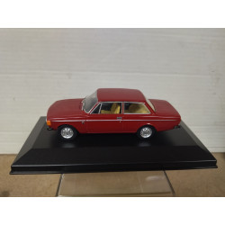 VOLVO 142 1973 RED 1:43 ATLAS IXO BOX NO ORIGINAL