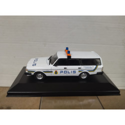 VOLVO 240 BREAK 1988 POLIS SWEDEN 1:43 DeAGOSTINI IXO BOX NO ORIGINAL