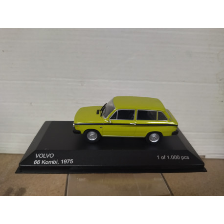 VOLVO 66 KOMBI 1975 GREEN 1:43 WHITEBOX IXO