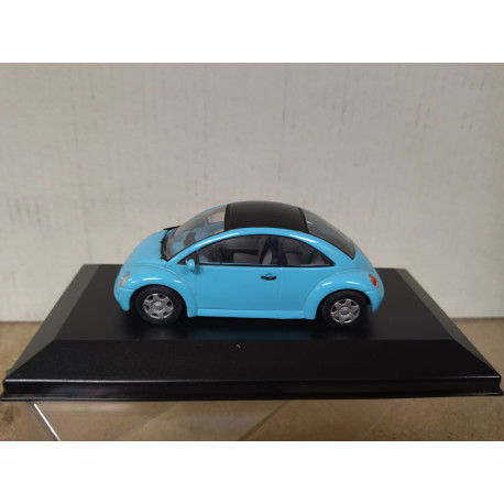 VOLKSWAGEN NEW BEETLE CABRIOLET 1994 CONCEPT 1:43 MINICHAMPS BOX NO ORIGINAL