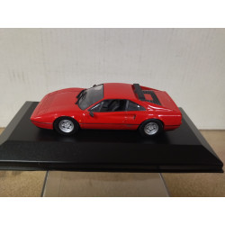 FERRARI 328 GTB 1985 RED 1:43 SALVAT IXO BOX NO ORIGINAL