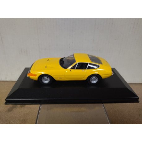 FERRARI 365 GTB/4 DAYTONA YELLOW 1:43 SALVAT IXO DEFECT/NO RETRO/BOX NO ORIGINAL