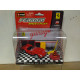 FERRARI 250 TESTA ROSSA RED GARAGE 1:43 BBURAGO RACE & PLAY