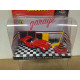 FERRARI 250 TESTA ROSSA RED GARAGE 1:43 BBURAGO RACE & PLAY