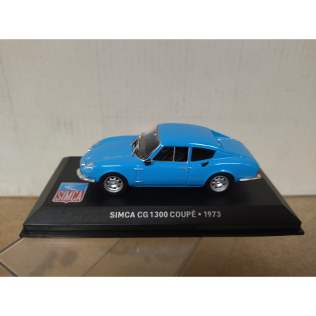 SIMCA CG 1300 COUPE 1973 BLUE BELLES SIMCA 1:43 ALTAYA IXO
