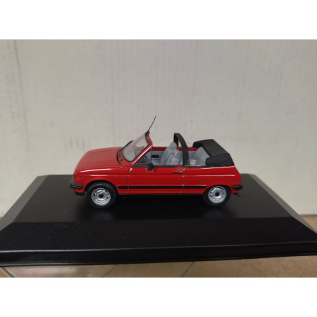 TALBOT SAMBA 1983 CABRIOLET RED 1:43 ALTAYA IXO BOX NO ORIGINAL