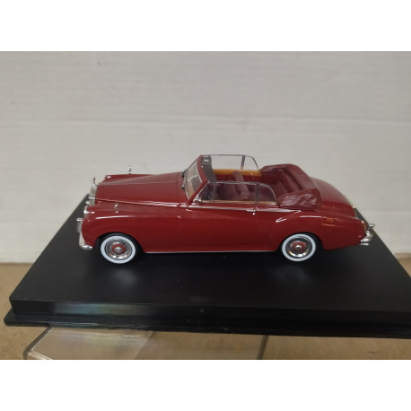 ROLLS ROYCE SILVER CLOUD II CABRIOLET 1960 RED 1:43 MINICHAMPS