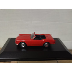 TRIUMPH SPITFIRE 1970 SPIDER RED 1:43 SOLIDO BOX NO ORIGINAL