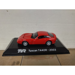 TVR TUSCAN T440R 2003 RED SUPERCARS 1:43 ALTAYA IXO