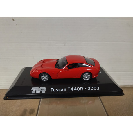 TVR TUSCAN T440R 2003 RED SUPERCARS 1:43 ALTAYA IXO