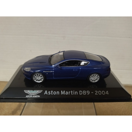 ASTON MARTIN DB9 2004 BLUE SUPERCARS 1:43 ALTAYA IXO