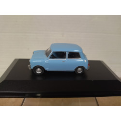 MORRIS MINI 1964 BLUE LIGHT 1:43 DeAGOSTINI IXO BOX NO ORIGINAL