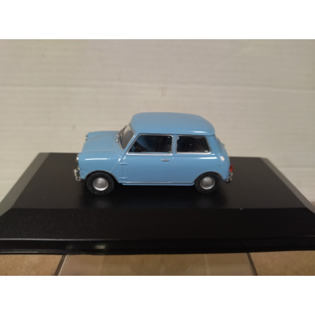 MORRIS MINI 1964 BLUE LIGHT 1:43 DeAGOSTINI IXO BOX NO ORIGINAL