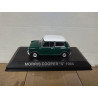 MORRIS MINI COOPER S 1964 GREEN/WHITE 1:43 DeAGOSTINI IXO