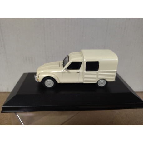 CITROEN DYANE 6 400 ACADIANE 1978 BEIGE 1:43 ALTAYA IXO BOX NO ORIGINAL