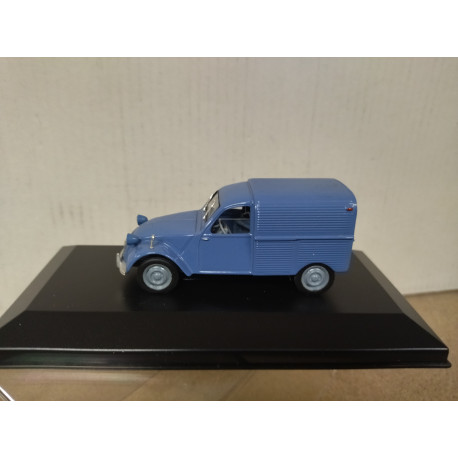 CITROEN 2CV FURGONETA 1959 AZU 1:43 ALTAYA IXO BOX NO ORIGINAL/INTERIOR SUELTO