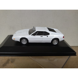 BMW E26 M1 1978 WHITE 1:43 IXO BOX NO ORIGINAL