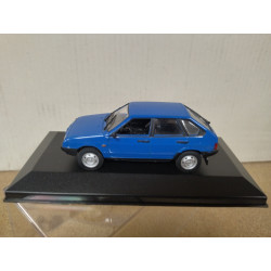 LADA SAMARA/VAZ-2109 BLUE 1:43 DeAGOSTINI IXO BOX NO ORIGINAL