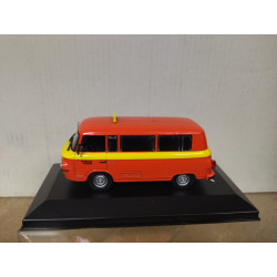 BARKAS B1000 KB 1970 TAXI DRESDEN GERMANY 1:43 ALTAYA IXO BOX NO ORIGINAL