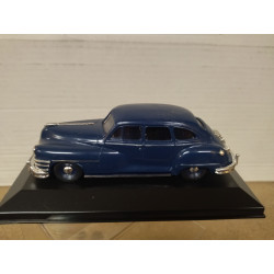 CHRYSLER WINDSOR 1948 BLUE 1:43 SOLIDO 4513/14 DEFECTUOSO/BOX NO ORIGINAL