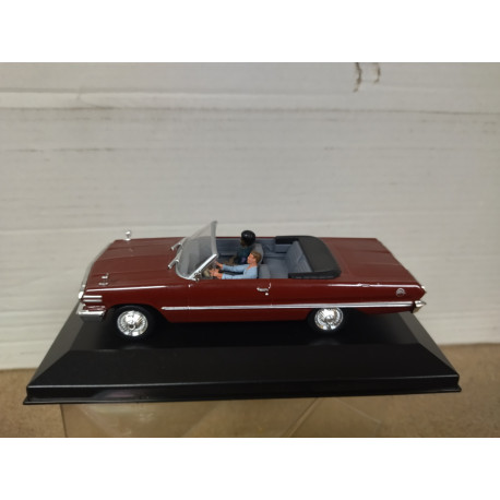 CHEVROLET IMPALA LIVE AND LET 007 JAMES BOND 1:43 EAGLEMOSS IXO BOX NO ORIGINAL