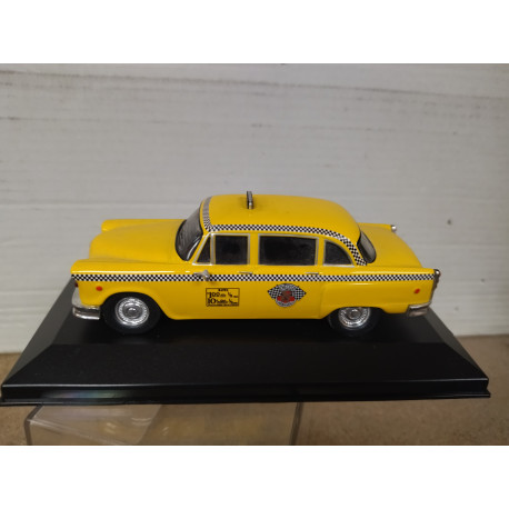 CHECKER 1980 TAXI NEW YORK USA 1:43 ALTAYA IXO BOX NO ORIGINAL