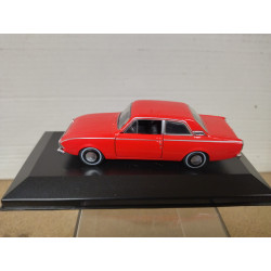FORD CORSAIR 1963 RED 1:43 HONGWELL BOX NO ORIGINAL