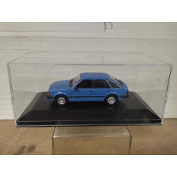 FORD ESCORT MK.III 1.3L AZUL 1:43 DeAGOSTINI IXO BOX NO ORIGINAL