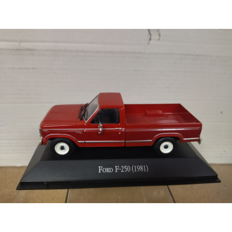FORD F-250 1981 RED MEMORABLES 1:43 DeAGOSTINI IXO