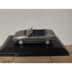 RENAULT 19 CABRIOLET 1992 GREY 1:43 SOLIDO BOX NO ORIGINAL