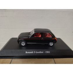 RENAULT 5 GORDINI 1982 BLACK 1:43 ATLAS IXO