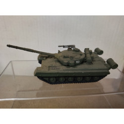 T-80 TANK RUSSIA 1:87 H0 METAL DIECAST NO BOX/DESGUACE