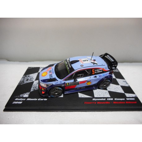 HYUNDAI I20 WRC RALLY MONTE CARLO 2018 NEUVILLE ALTAYA IXO 1:43