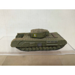 CHURCHILL MK.VII TANK BRITISH WW 2 1:87 H0 METAL DIECAST NO BOX/DESGUACE
