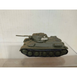 T-34/76 TANK RUSSIA WW 2 1:87 H0 METAL DIECAST NO BOX/DESGUACE