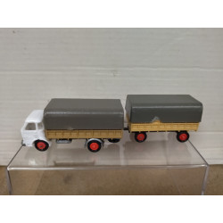 PEGASO COMET + TRAILER 1:87 H0 EKO NO BOX ENGANCHE ROTO
