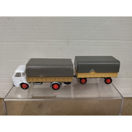 PEGASO COMET + TRAILER 1:87 H0 EKO NO BOX ENGANCHE ROTO