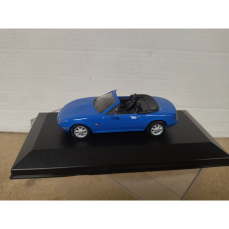 MAZDA MX-5 (NA) 1989-97 BLUE 1:43 DelPRADO BOX NO ORIGINAL