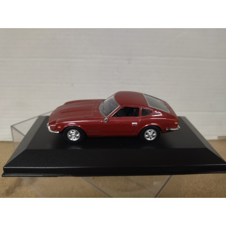 DATSUN 240Z 1970 BORDEAUX 1:43 DelPRADO BOX NO ORIGINAL