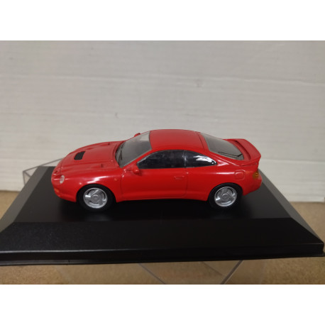TOYOTA CELICA 1998 T200 RED 1:43 DelPRADO BOX NO ORIGINAL